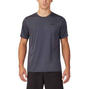 Fila Men's Short Sleeve Stretch Heather Jersey Tee  