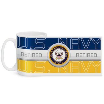 MCM Gifts USN Retired CM161 Mug