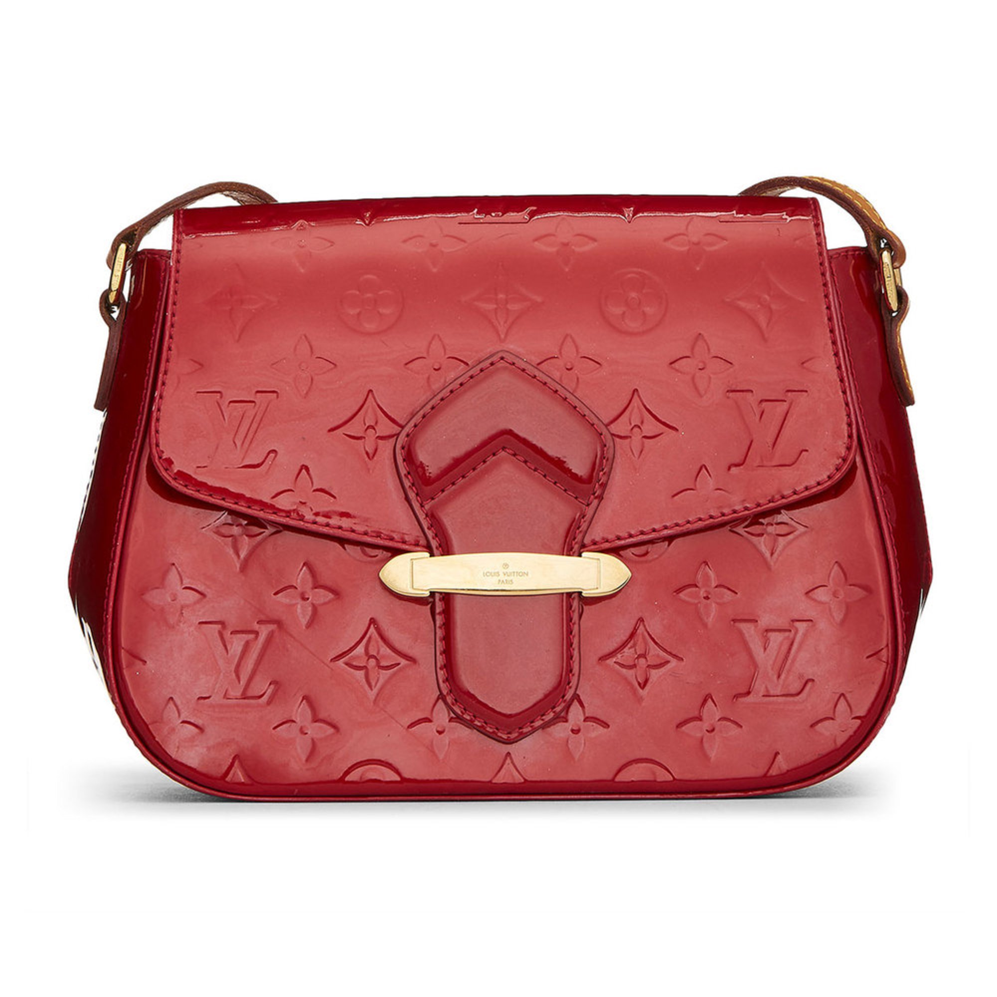 Louis Vuitton Red Vernis Bellflower Pm | Handbags | Accessories - Shop Your Navy Exchange ...